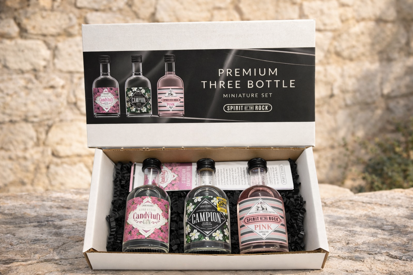 Premium Three Bottle Miniature Premium Set