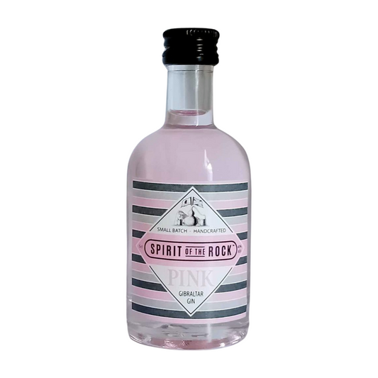 Spirit of The Rock Pink Premium Gin 5cl Miniature